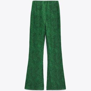 NWOT ZARA zebra print pants